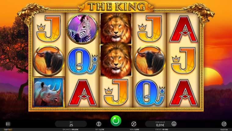 Play The  King slot CA