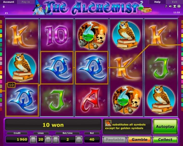 Play The Alchemist slot CA