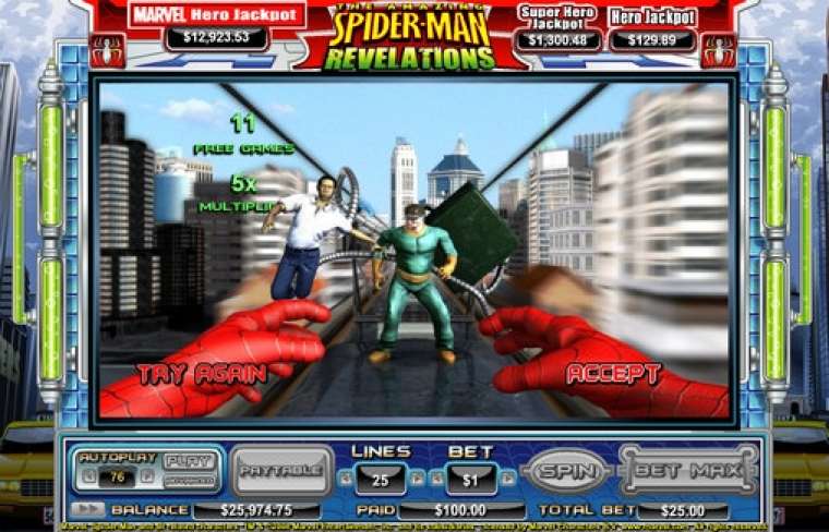 Play The Amazing Spider-Man: Revelations slot CA