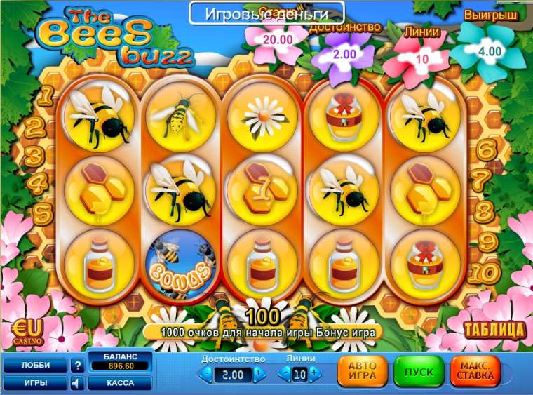 Play The Bees Buzz slot CA