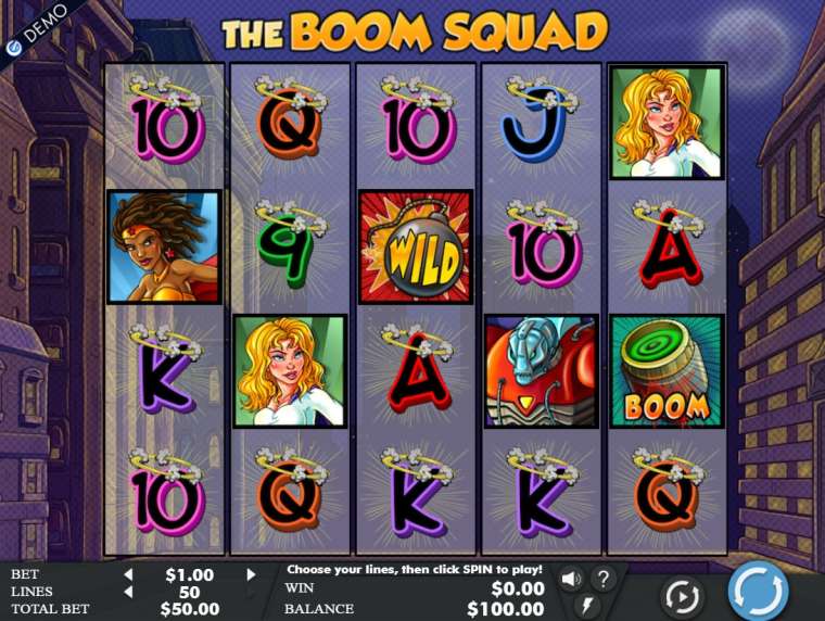 Play The Boom Squad slot CA