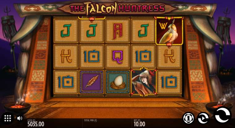 Play The Falcon Huntress slot CA