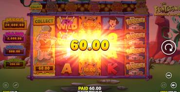 The Flintstones Bedrock Riches: Winnings