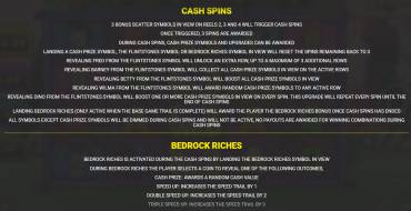 The Flintstones Bedrock Riches: Free spins and/or respins