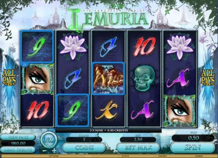 Play The Forgotten Land of Lemuria slot CA