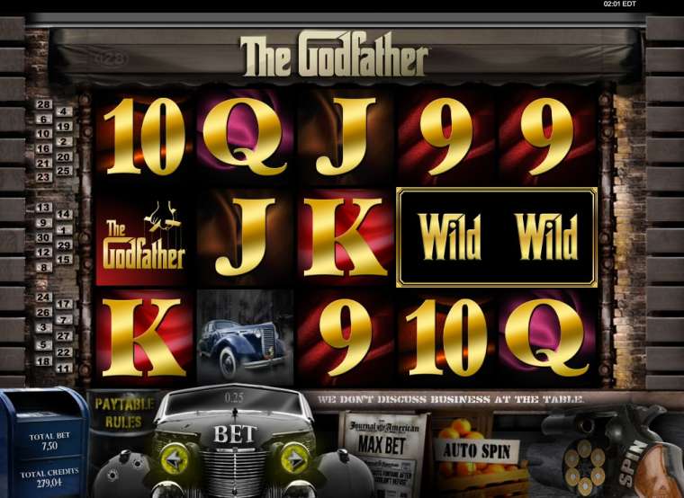 Play The Godfather slot CA