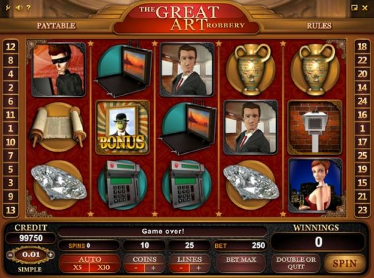 Play The Great Art of Robbery slot CA