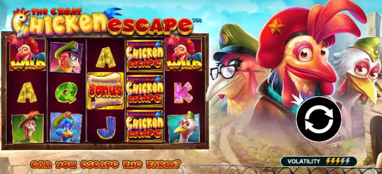 Play The Great Chicken Escape slot CA