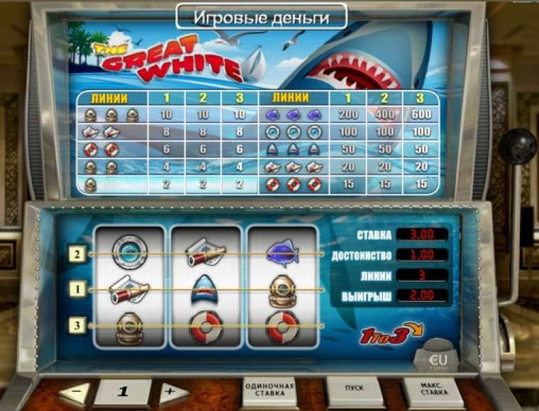 Play The Great White slot CA