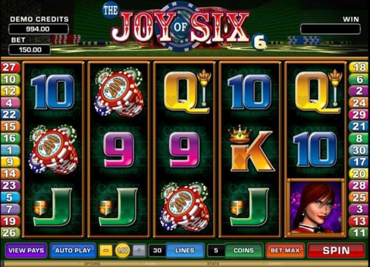 Play The Joy of Six slot CA