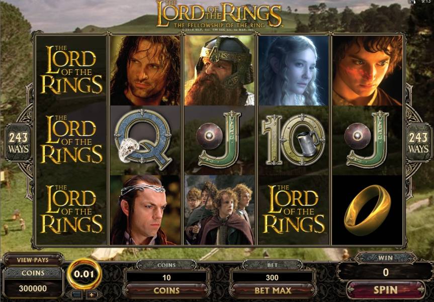 The Lord of the Rings slot