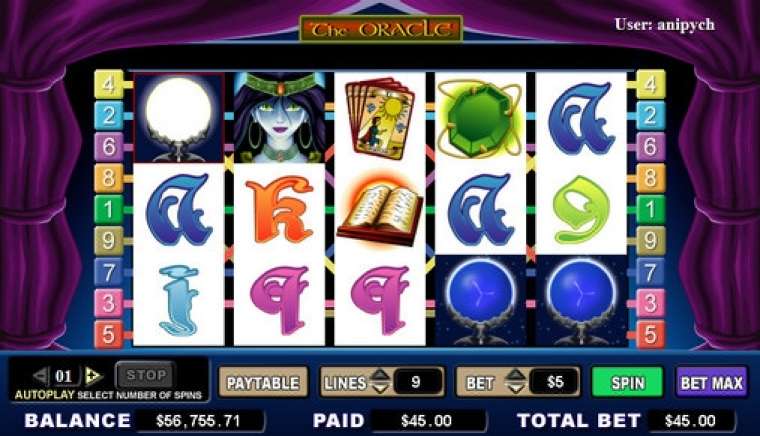 Play The Oracle slot CA