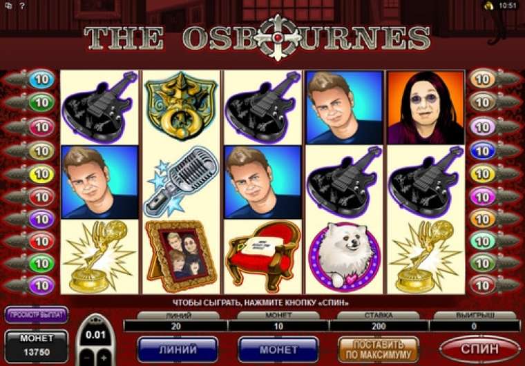 Play The Osbournes slot CA