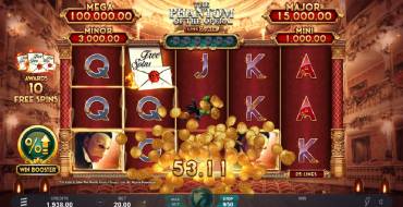 The Phantom of the Opera Link&Win: Winnings