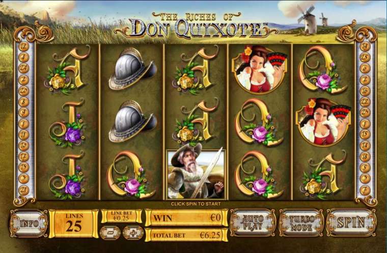 Play The Riches of Don Quixote slot CA
