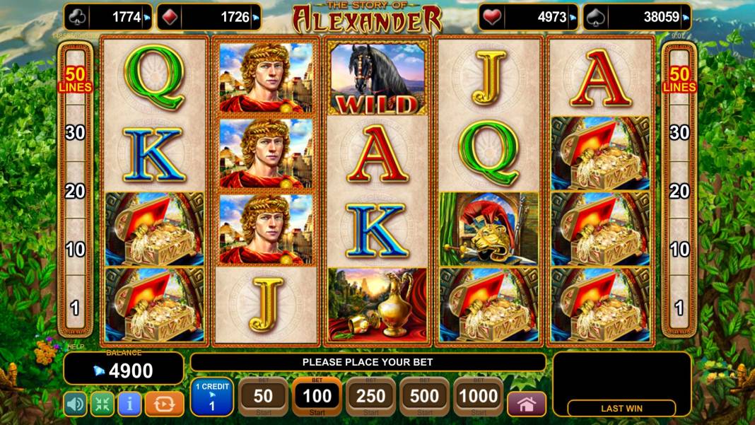 The Story of Alexander slot