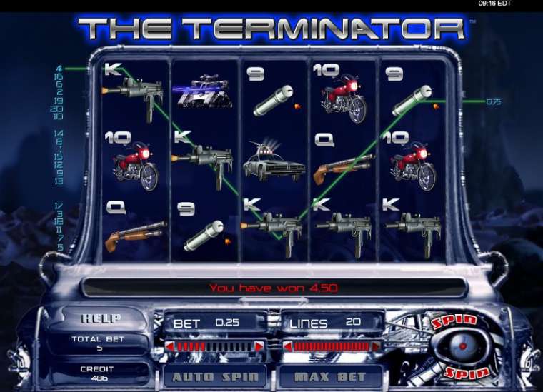 Play The Terminator slot CA