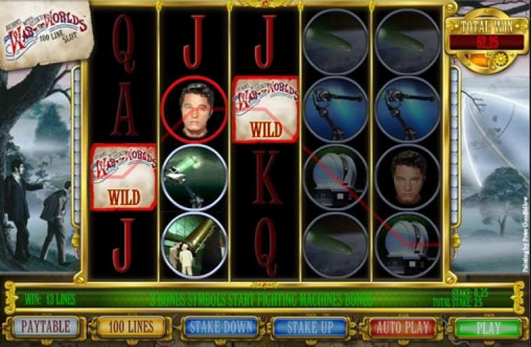 Play The War of the Worlds slot CA