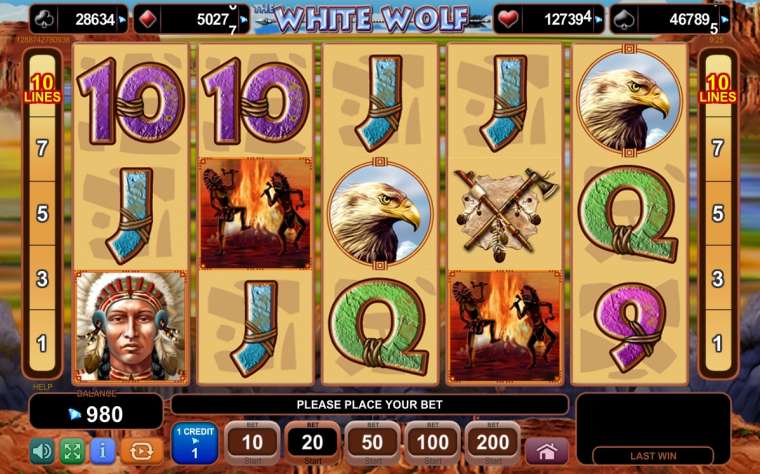 Play The White Wolf slot CA