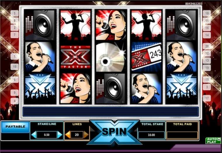 Play The X Factor slot CA