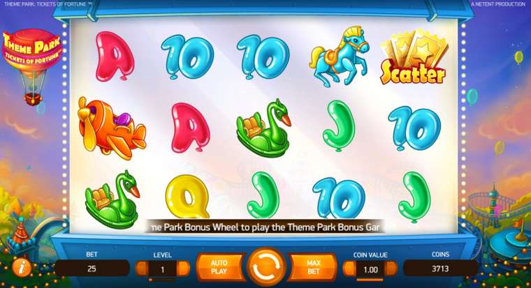 Play Theme Park: Tickets of Fortune slot CA