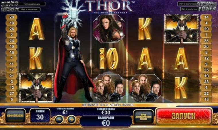 Play Thor: The Mighty Avenger slot CA