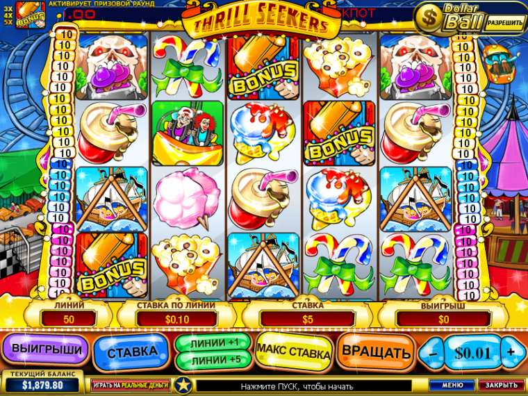 Play Thrill Seekers slot CA