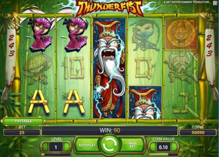 Play Thunderfist slot CA