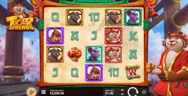 Tiger Legends: Slot machine