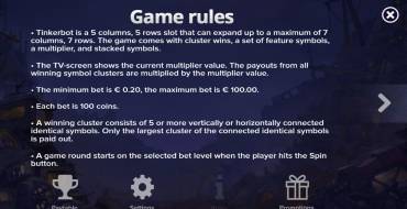 Tinkerbot: Rules