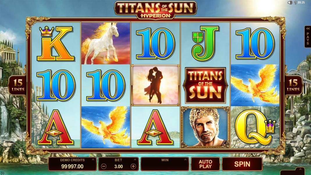 Titans of the Sun - Hyperion slot