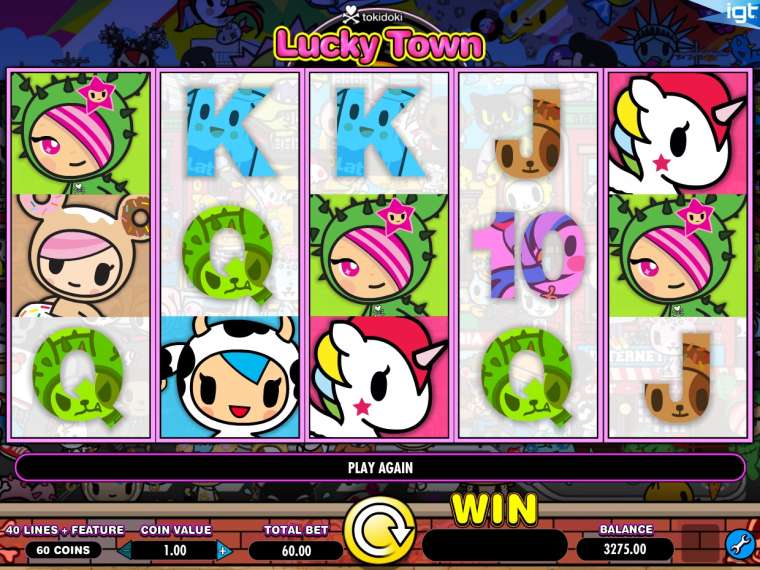 Play Tokidoki: Lucky Town slot CA