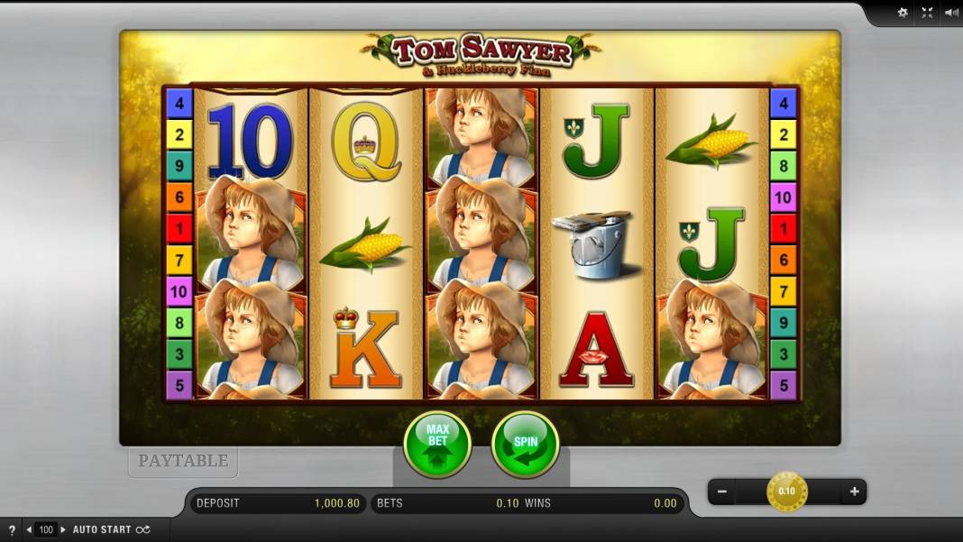 Tom Sawyer & Huckleberry Finn slot