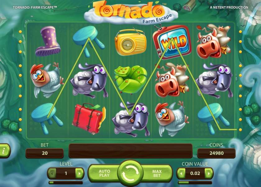 Tornado: Farm Escape slot
