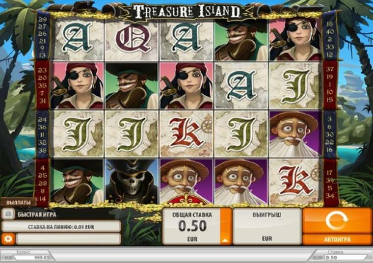 Play Treasure Island slot CA