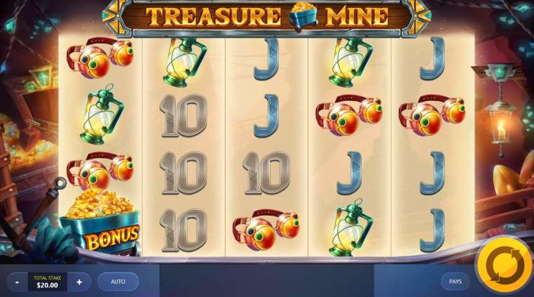 Play Treasure Mine slot CA