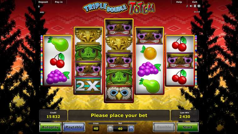 Play Triple Double Totem slot CA