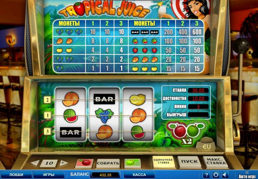 Tropical Juice slot