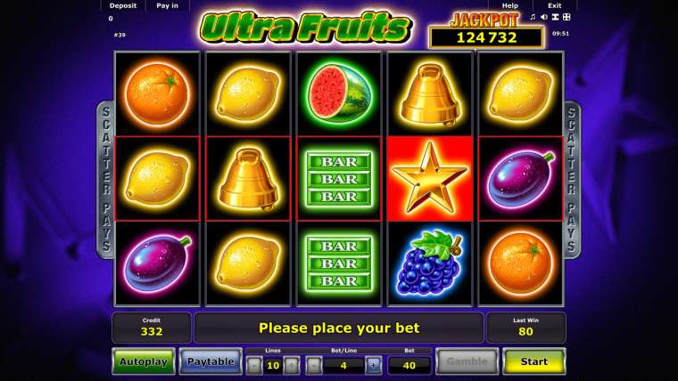 Play Ultra Fruits slot CA