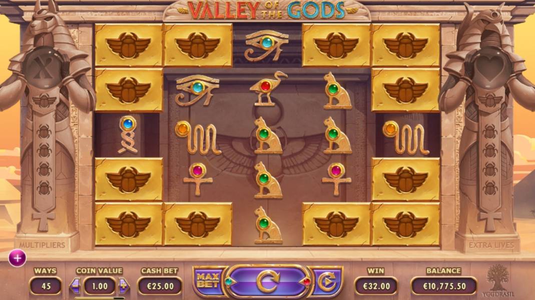 Valley of the Gods slot