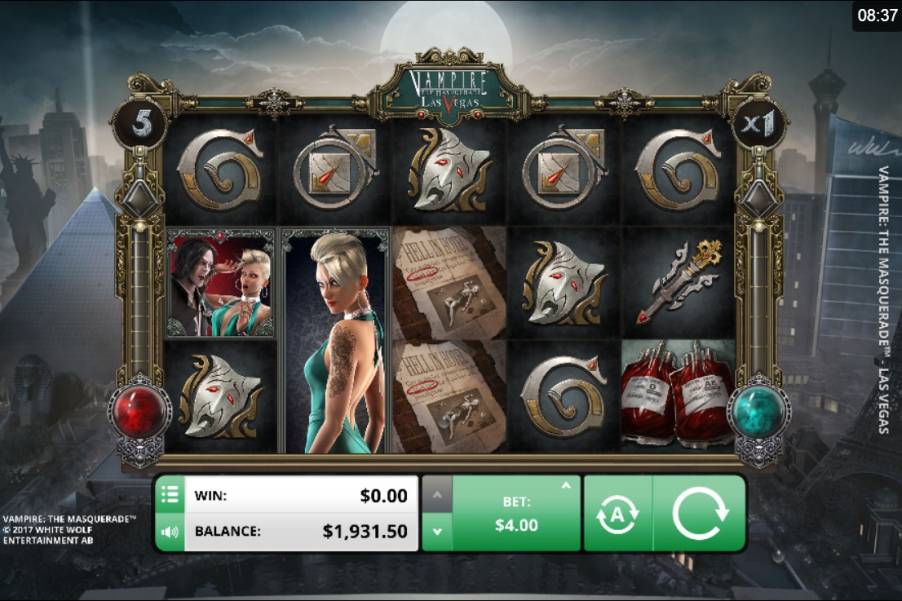 Vampire: The Masquerade – Las Vegas slot