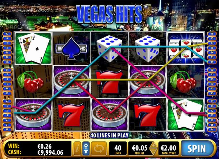Play Vegas Hits slot CA