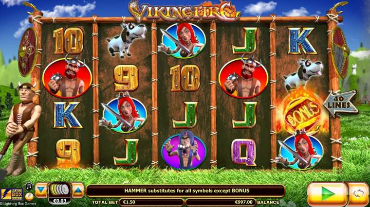 Play Viking Fire slot CA