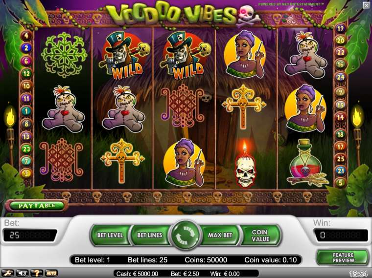 Play Voodoo Vibes slot CA