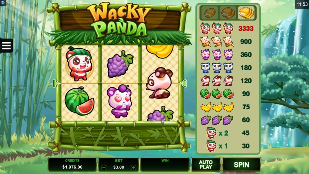 Wacky Panda slot