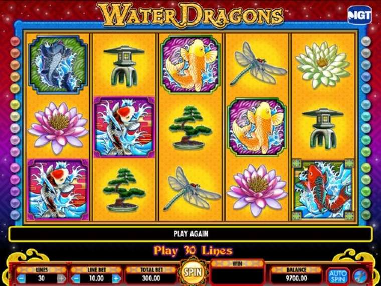 Play Water Dragons slot CA