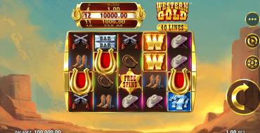 Western Gold: Slot machine