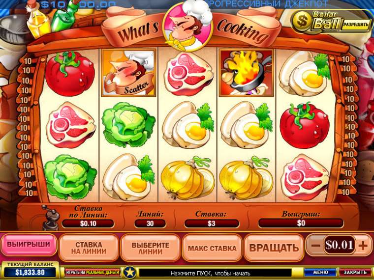 Play What is cooking slot CA