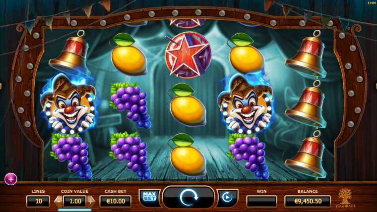 Play Wicked Circus slot CA