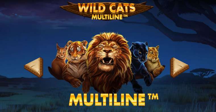 Play Wild Cats Multiline slot CA